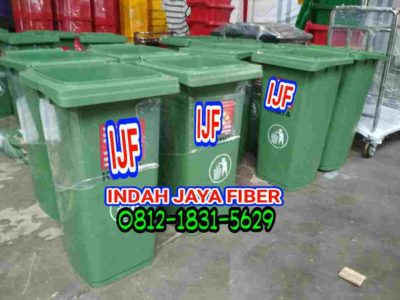 tempat sampah plastik roda 100 Liter