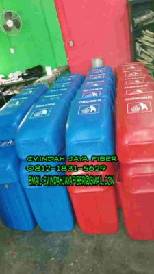 tong sampah fiber