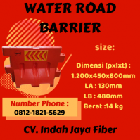 Jual Water Road Barrier/Pembatas Jalan