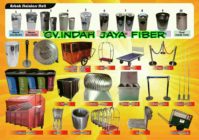 jual tong sampah stainless capsul