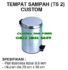 jual tong sampah stainless injak