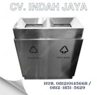 Tempat Sampah Custom 2 in 1